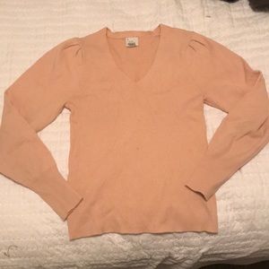 Light pink sweater with cute sleeves